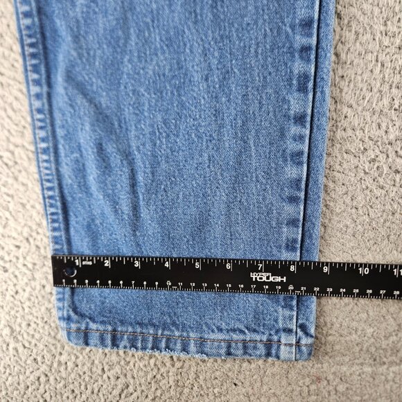 Wrangler Jeans Mens 38x30 Blue 936 Cowboy Cut Slim Fit Western Rodeo Rancher - Picture 10 of 16